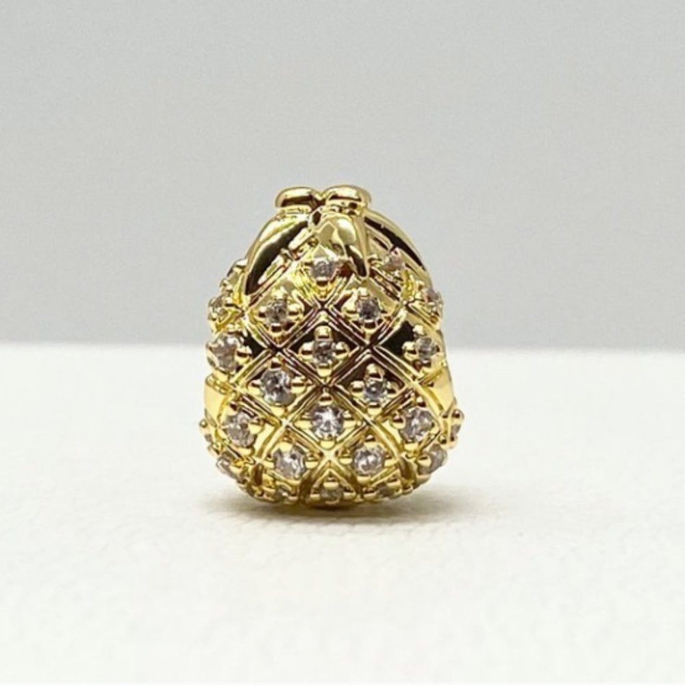 New Pandora Shine golden pineapple charm
